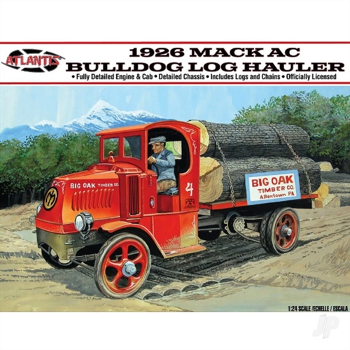 124 1926 Mack Bulldog Log Hauler